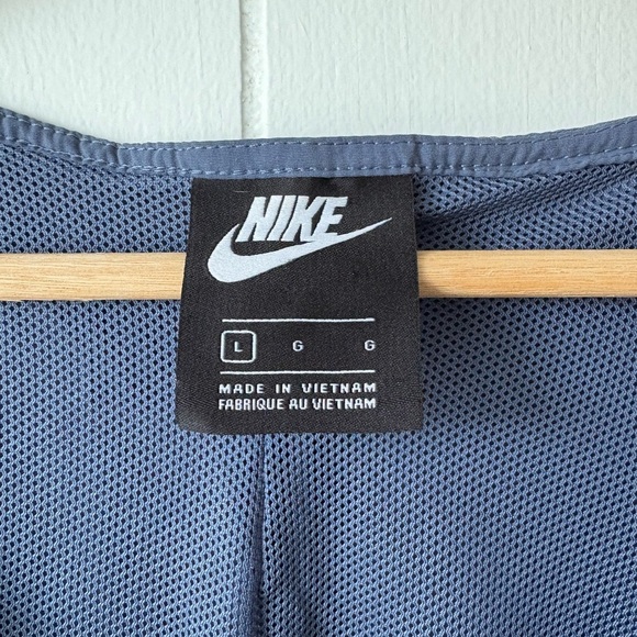 NIKE Sportswear Icon Clash Women's Romper Dusty Blue | Large - Picture 5 of 8